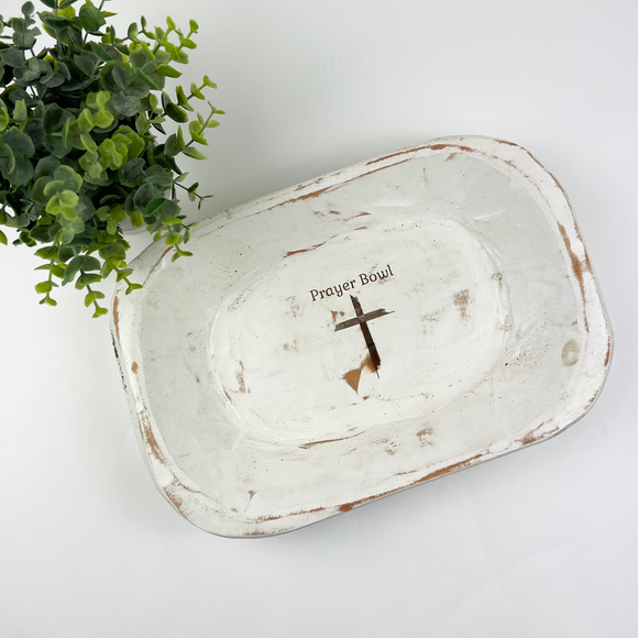 Prayer Bowl | White