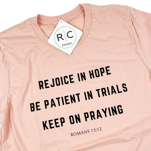 Romans 12:12 | Heather Peach