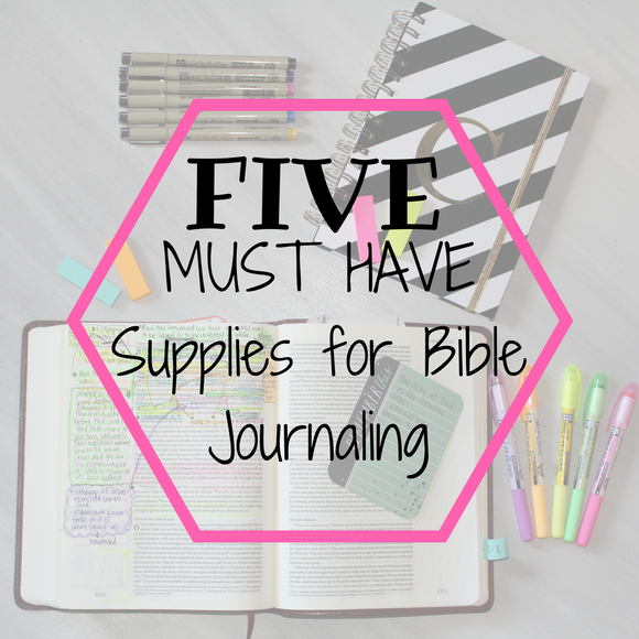 MUST HAVE Journaling Bible Supplies for Beginners