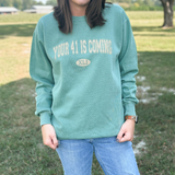 Your 41 Is Coming | Light Green