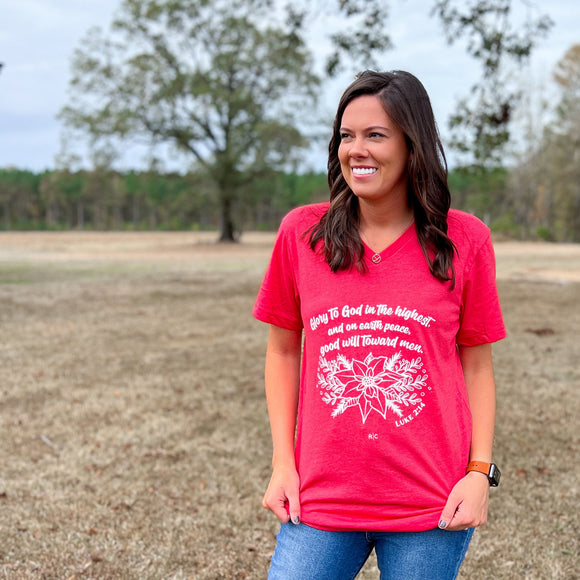 Glory to God in the Highest | Heather Red