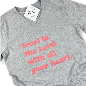 Trust In The Lord | Athletic Heather Grey