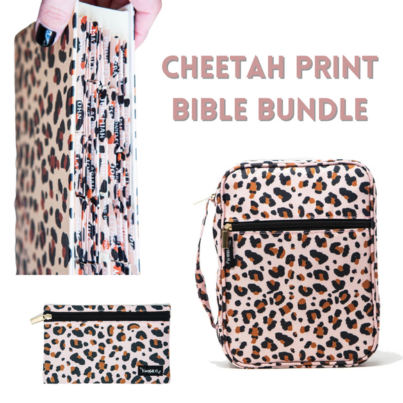 Cheetah Print Bible Bundle
