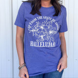 He Arose | Heather Lapis Purple