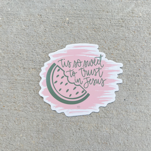 Tis So Sweet Sticker