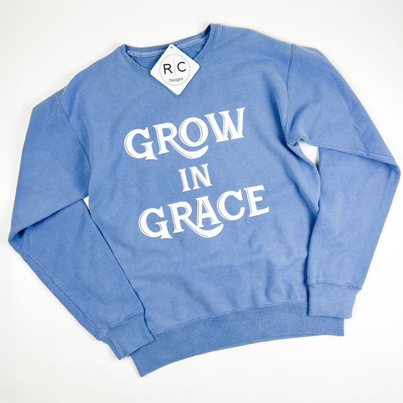 Grow In Grace | Frontier Blue