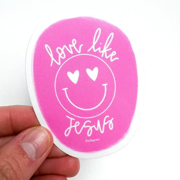 Love Like Jesus Sticker