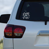 Faith Over Fear Decal - RC Designs