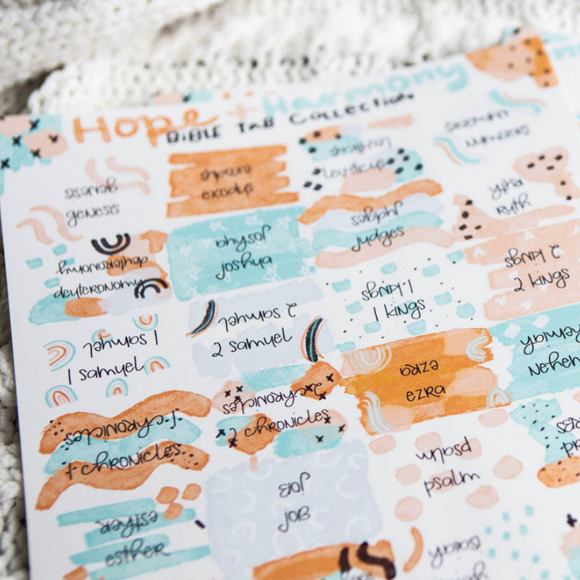 Hope + Harmony Bible Tabs