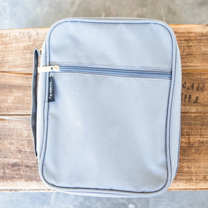 Solid Grey Bible Cover