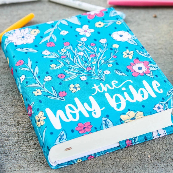 Summer Floral Bible Slipcover